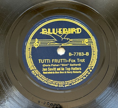 Jan Savitt And His Top Hatters You Go to My Head / Tutti Frutti 78 RPM Bluebird - Picture 4 of 4