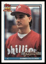 1991 Topps #9b Darrin Fletcher