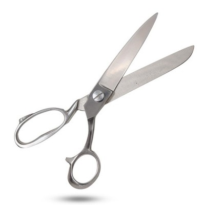 10'' Professional Tailor Scissors Heavy Duty Stainless Steel Fabric Shears Sewing