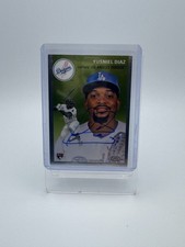 2023 Topps Chrome Platinum Yusniel Diaz Auto CPA-YD Los Angeles Dodgers Rookie