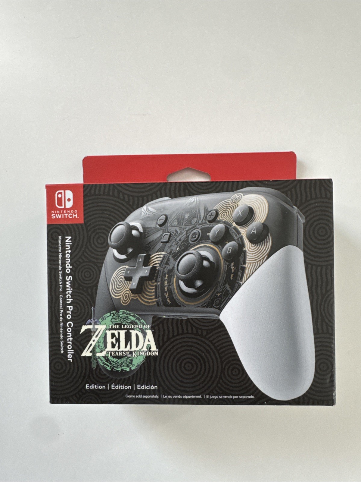 Nintendo Switch Pro Controller - The Legend of Zelda: Tears of the Kingdom- New