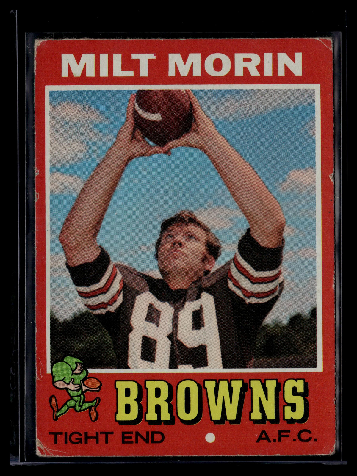 1971 Topps #249 Milt Morin TE Browns