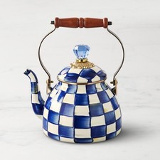 MacKenzie-Childs Royal Check Tea Kettle 45133
