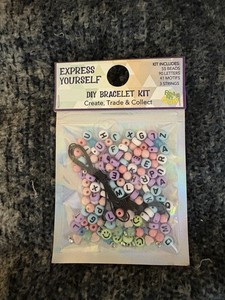 EXPRESS YOURSELF DIY Bracelet Kit Jewelry Making Set with Beads