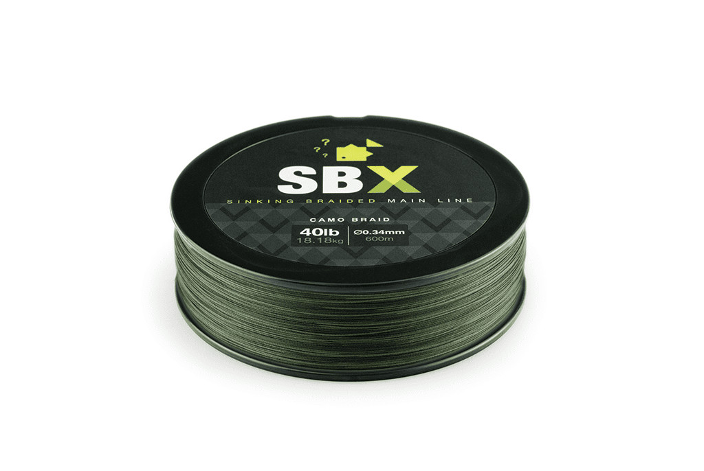 Thinking Anglers SBX 40Lb 300 Mtr Spool Sinking Braided Carp Fishing Mainline -