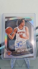 2024-25 Panini Prizm Black - Rookie Signatures Pacome Dadiet #RS-PAC Silver...