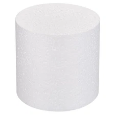 Round Foam Cake Dummy 4 Inch x 4 Inch Circle Dummy Cake Set for Wedding