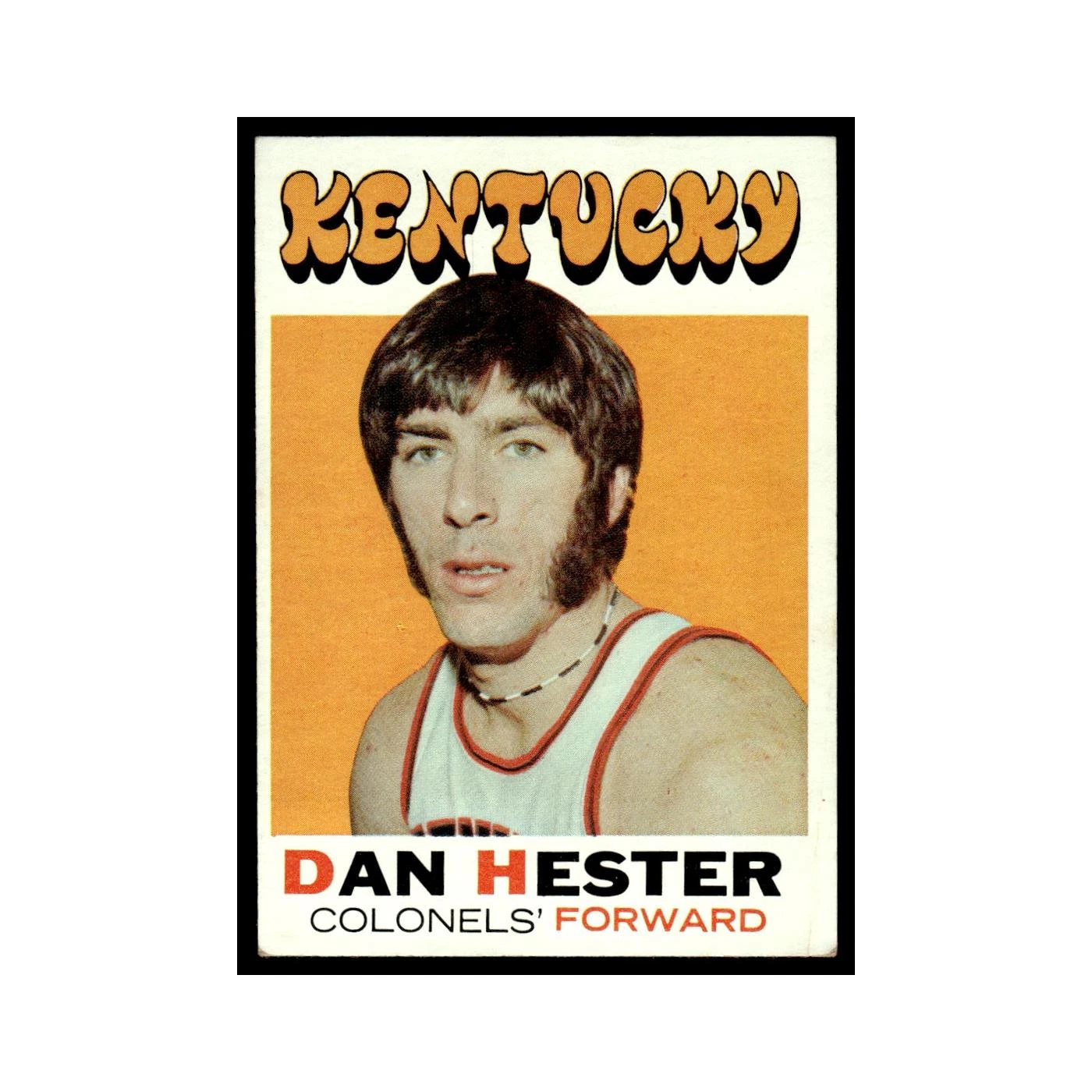 Dan Hester trading card