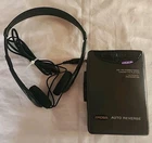 Vtg KOSS PP111 AM/FM Stereo Radio Cassette Player W/Sony Headphones Tested