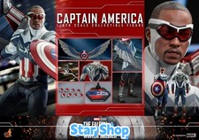 Hot Toys TMS040 The Falcon and the Winter Soldier 1/6 Captain America in stock