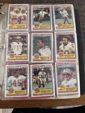 Topps 1984 and 1985 USFL Premier Edition Football Card Complete Set with Binder