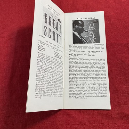 Decca Jazz Supplement No. 6 October - December 1955 - Picture 3 of 17