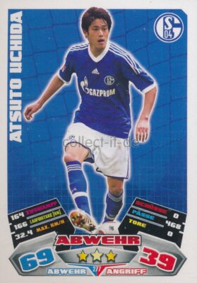 Match Attax 12/13 - 277 - ATSUTO UCHIDA