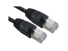 Image of Cables Direct 5m CAT 6 FTP Patch Cable (Black)