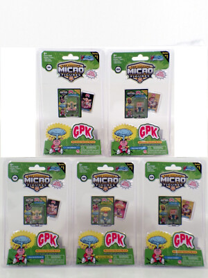 LOT of 5 - World's Smallest Garbage Pail Kids Micro Figures GPK Billy Up Chuck +
