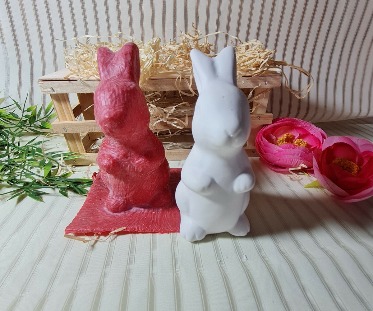Handgemachte Latexgießform Gießform Betongießform Für Beton Hase Ostern