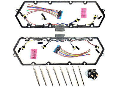1998-2003 7.3L Ford Powerstroke Valve Cover Gasket & Glow Plug Kit (3922)
