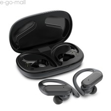 Bluetooth 5.3 TWS True Wireless Earbuds with Earhooks with Charging Case IPX5