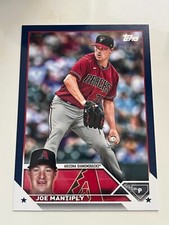 JOE MANTIPLY 2023 Topps Update Baseball ROYAL BLUE Parallel US131