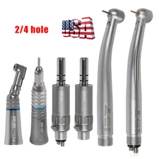 KAVO/NSK Style Dental E-generator LED High/Low Slow Speed Handpiece Kit 4/2H