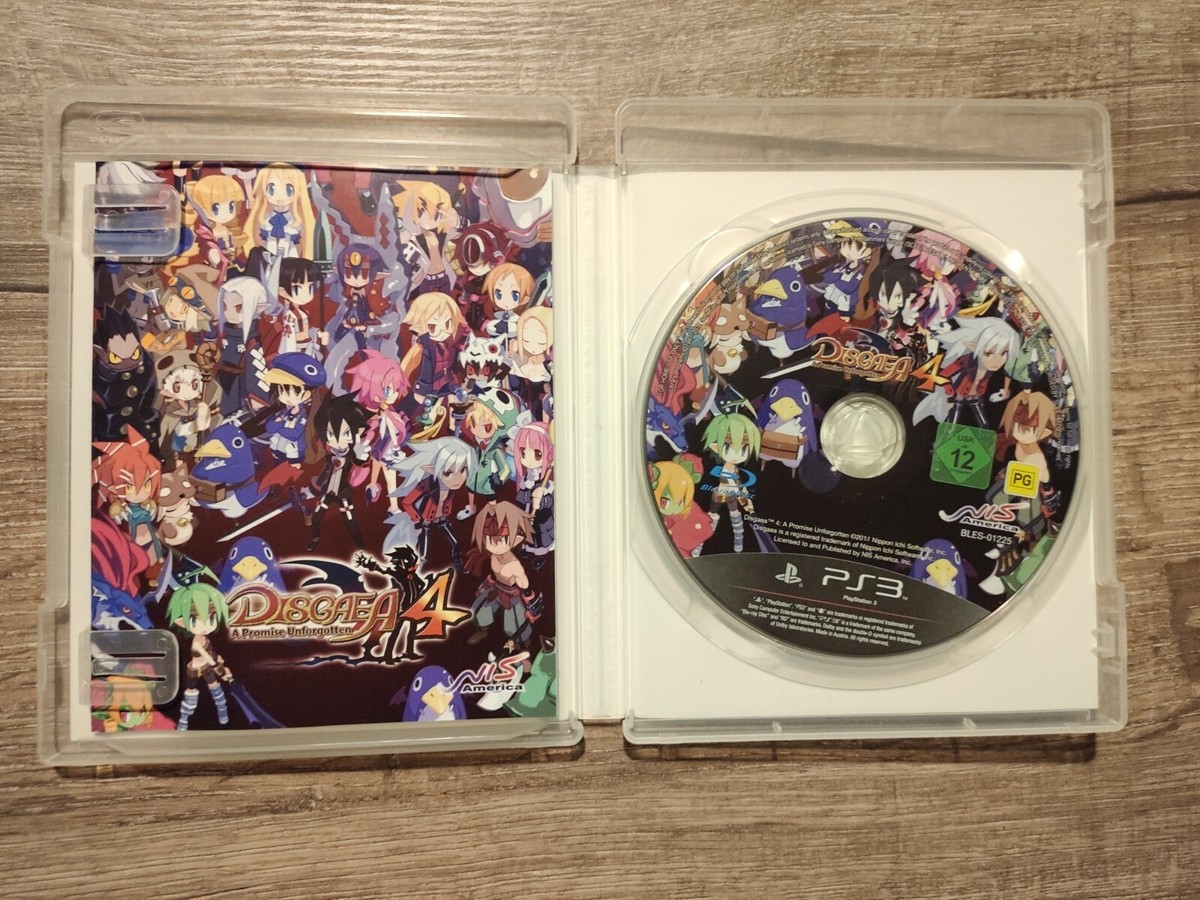 Jeu Disgaea 4: A Promise Unforgotten Pour PlayStation 3 (PS3) - Version PAL - Très Bon état