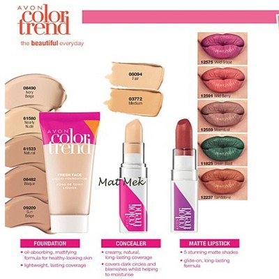 avon real matte liquid foundation