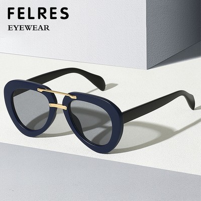 Men Women Oval Sunglasses Fashion Outdoor Driving Party Shade Glasses UV400 Hot