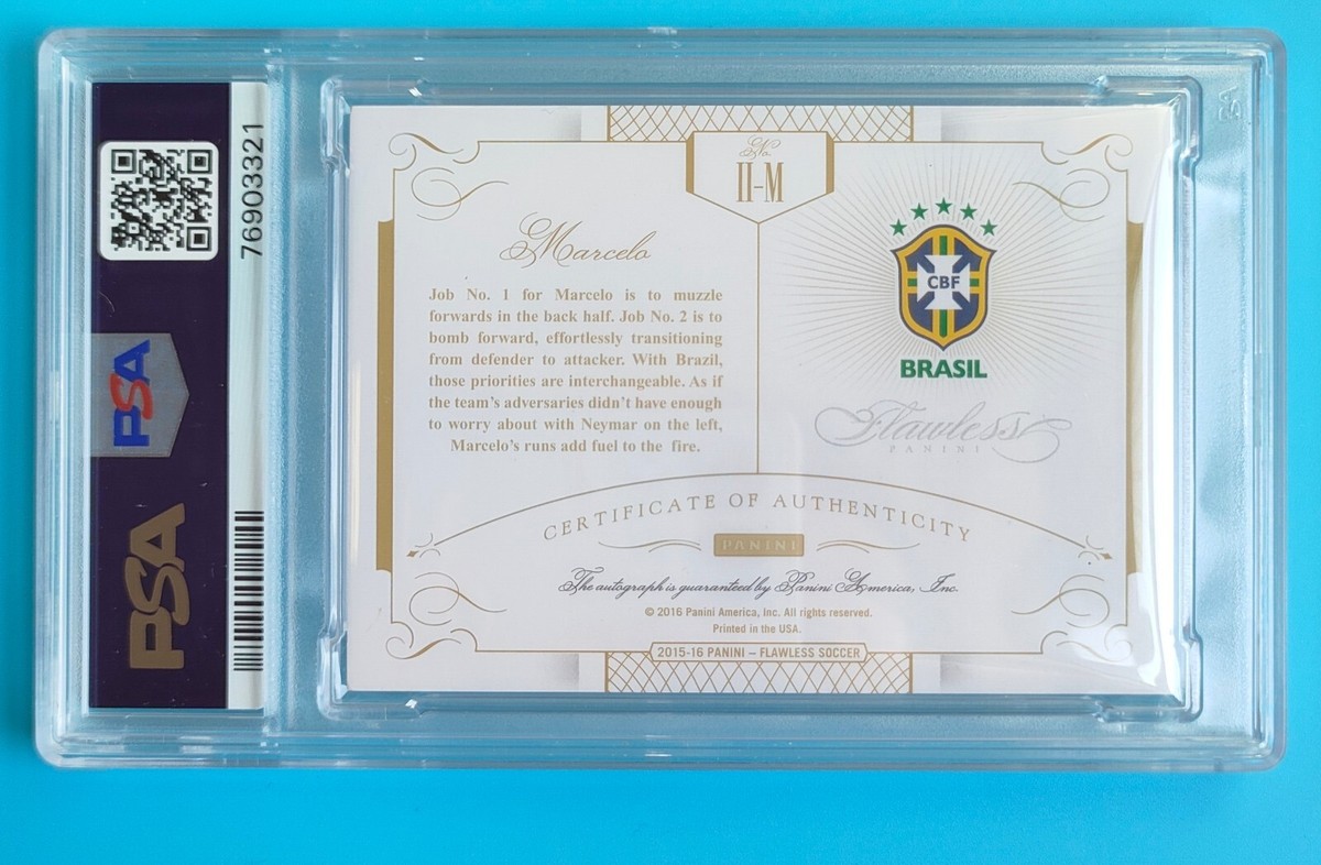 Panini Flawless Soccer 2015-2016 Frank Lampard On Card Autograph 