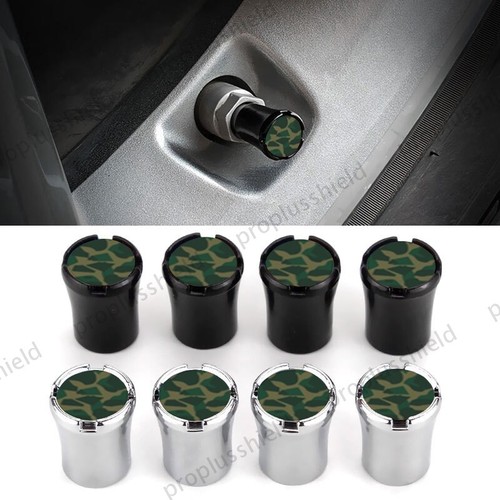 Universal Wheel Tire Air Valve Caps Stem Cover Truck Car Bicycle Green