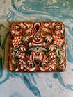Vintage Russian Silver With Enamel Cigarette Case, Circa 1930