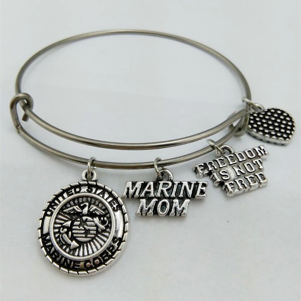 alex and ani marine mom bracelet