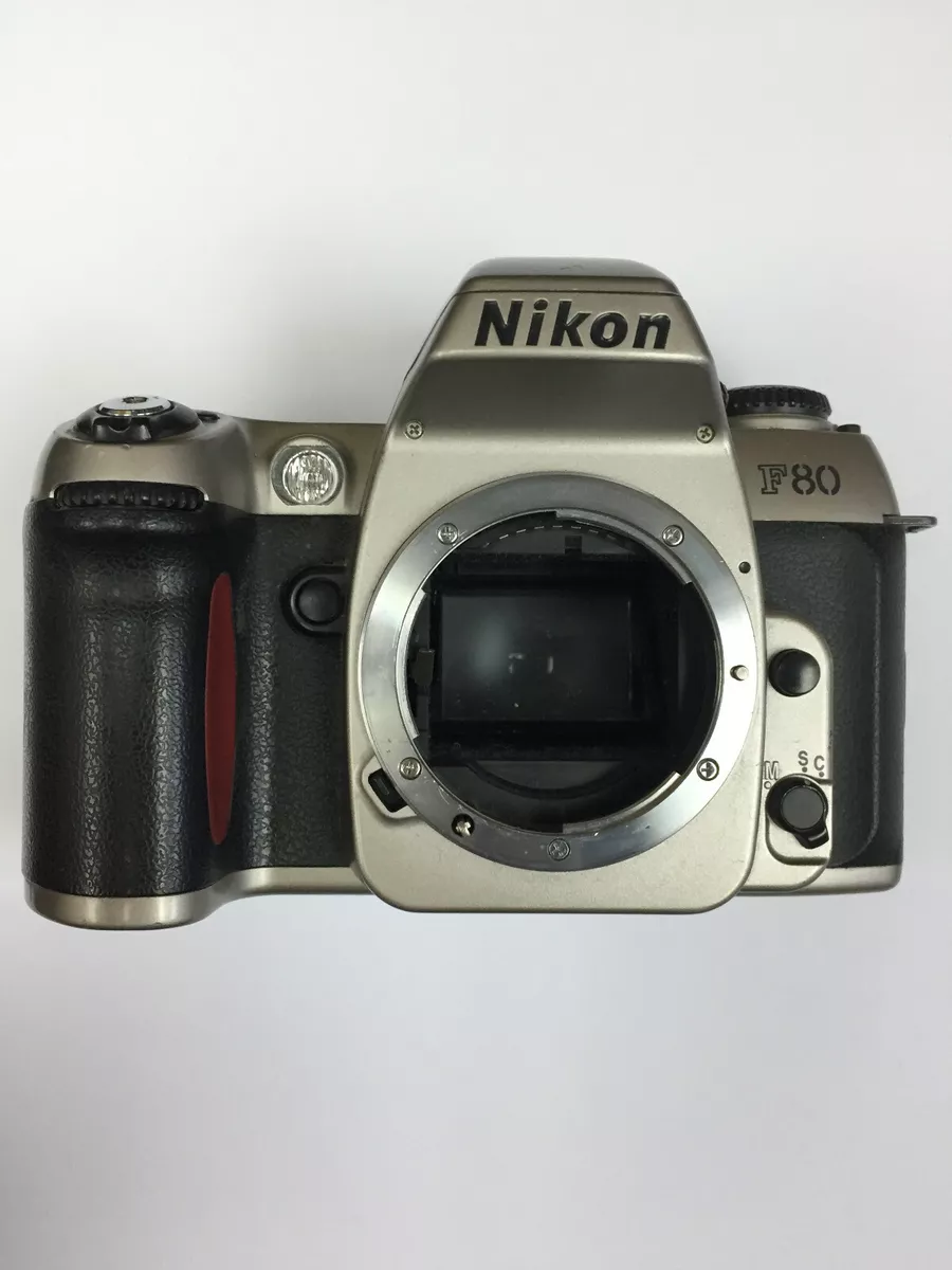 Nikon F80D N80D Film SLR Camera Silver Body READ eBay