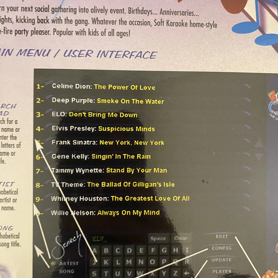 SOFT KARAOKE Entertainment Microphone And Cd-Rom 1998 Vorton Technologies - Image 4 of 4