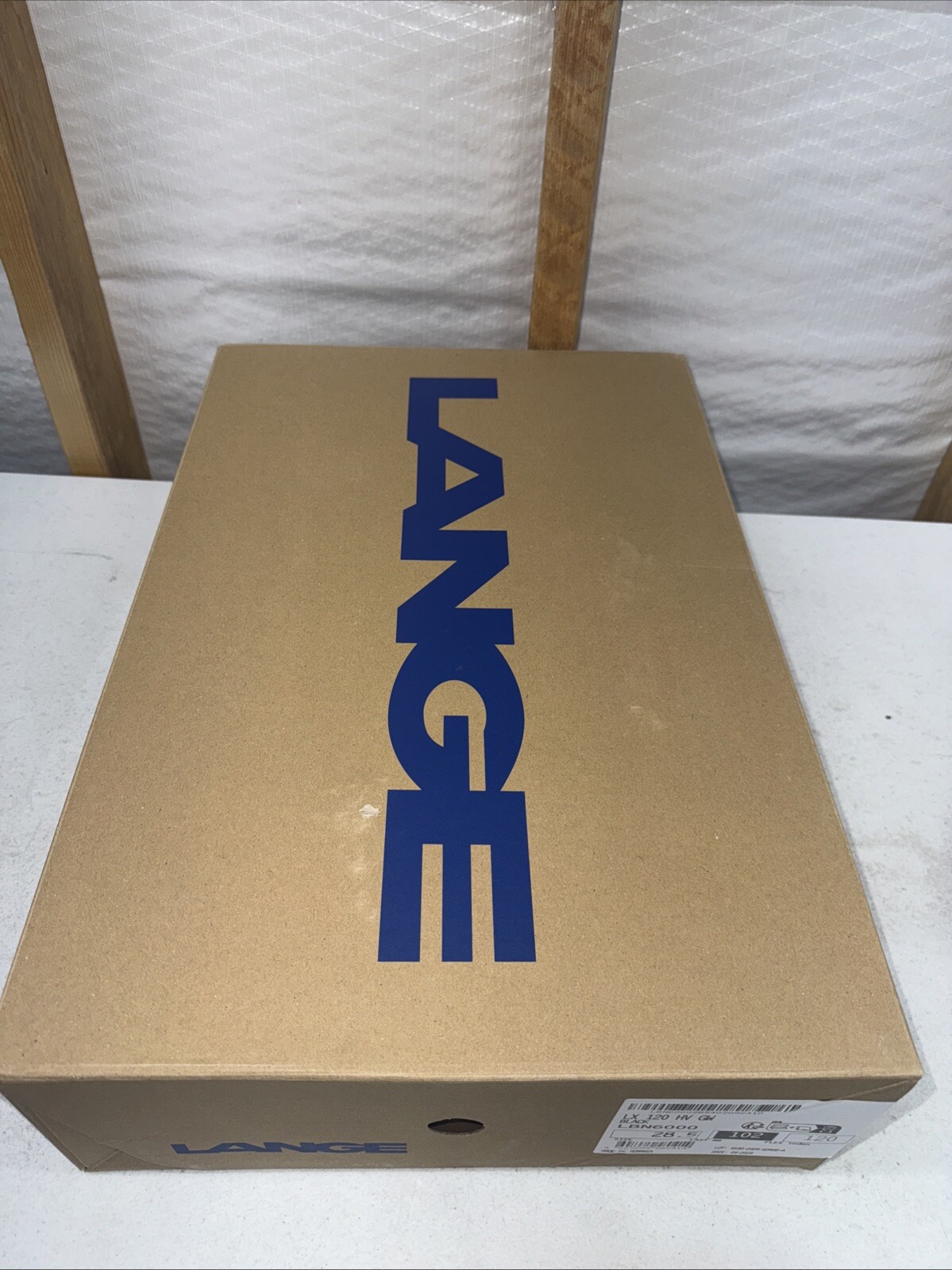 SALOMON Scarpone da sci 2024 Lange LX 120 HV GW (28 5) nero rosso arancione NUOVO DI ZECCA