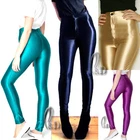 AU STOCK AMERICAN STYLE APPAREL METALLIC ROCKABILLY SKINNY DISCO PANTS P019