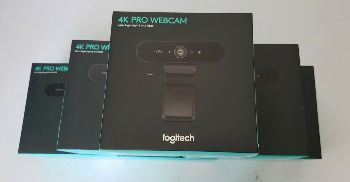 Logitech Brio 4K Ultra HD Pro Webcam Model 960-001178 (Brand New 