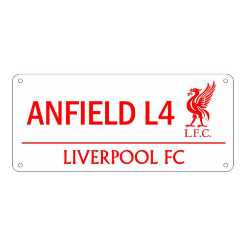 Liverpool Football Street Sign - Anfield Road  Official Licensed