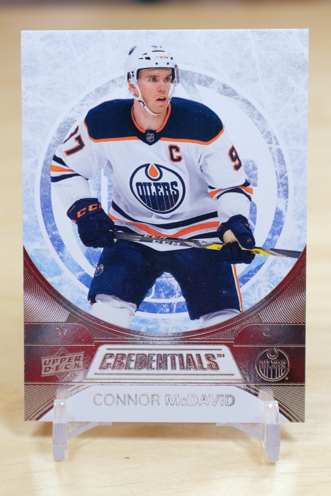 2021-22 Upper Deck Credentials - #1 Connor McDavid