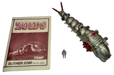 Zoids Vintage OER Tomy 1983 - SLITHER ZOID - 100% Complet + Copie De La Notice