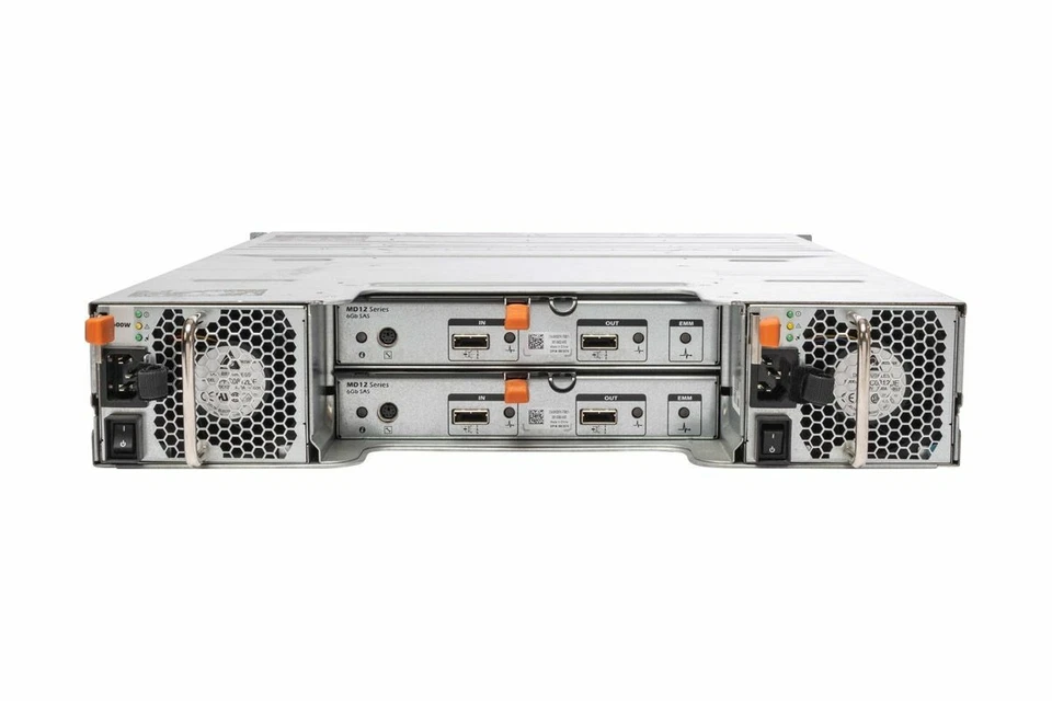 Dell PowerVault MD1200 12x 4TB 3.5" HDD 48TB Dual 6G SAS Controllers 2x 600W PSU - Image 2 of 2