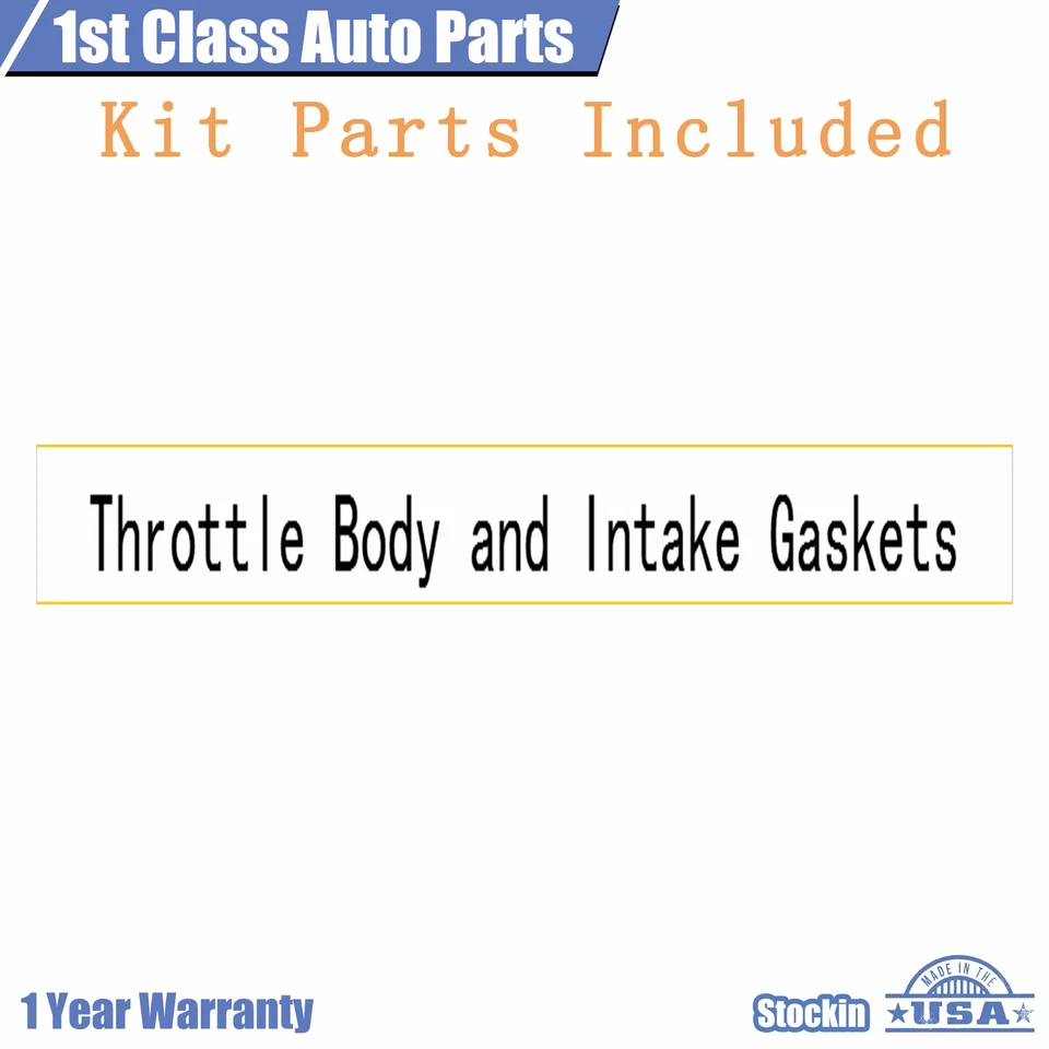 Juego de carrocería y junta de admisión del acelerador para Cadillac Seville Pontiac Bonneville Olds Foto 2 de 4