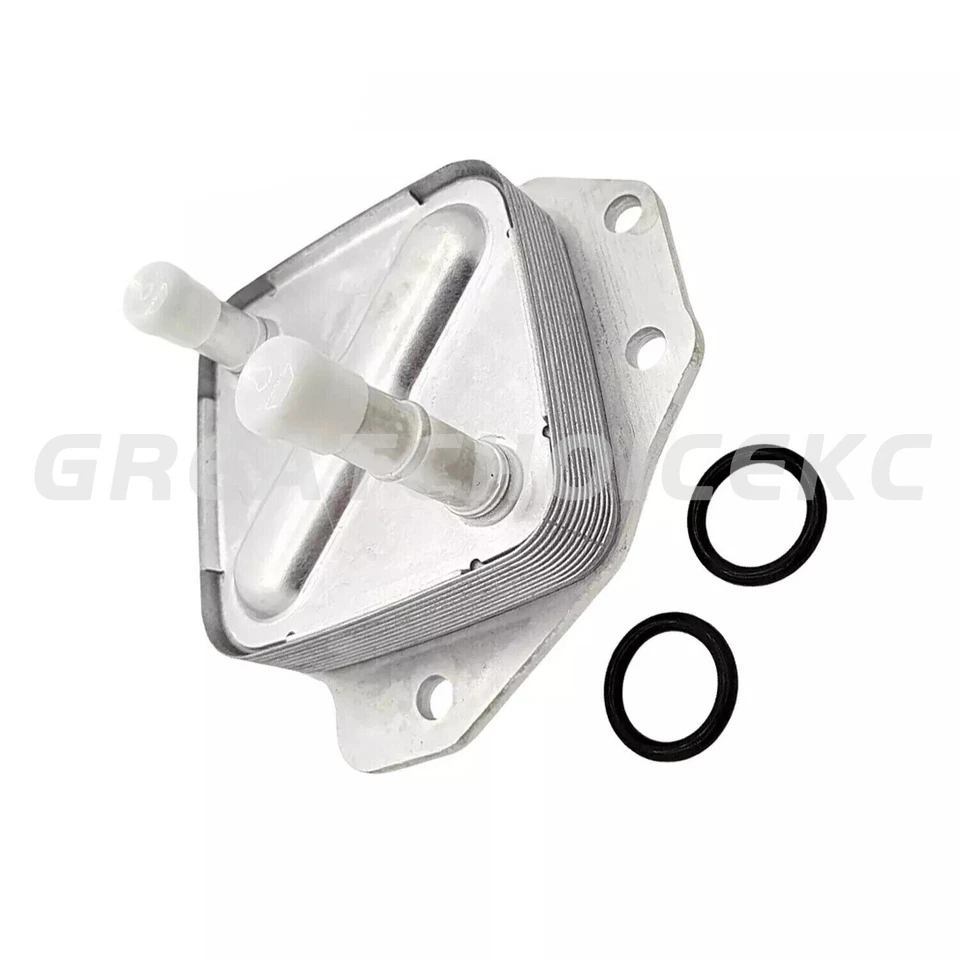 NEW Oil Cooler ASSY For 07-22 Toyota Tundra Sequoia Land Cruiser Lexus LX570 - Imagem 2 de 4