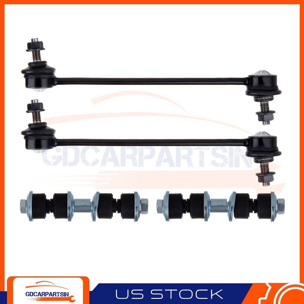 Upgraded 2-Piece Front & Rear Sway Bar Kit for 2000-2010 Ford Focus