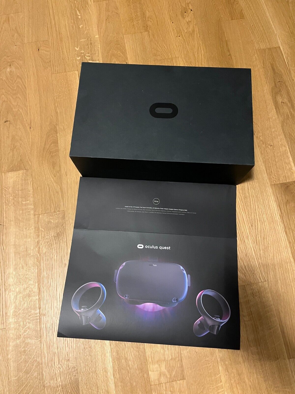 Meta Oculus Quest I 64 GB All-in-One VR Brille in Schwarz