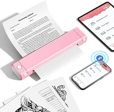 Itari Portable Printers Wireless for Travel - M08F Wireless Bluetooth Printer