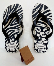 Ciabatte infradito HAVAIANAS ZEBRATO donna  nero/bianco numero EU 37/38