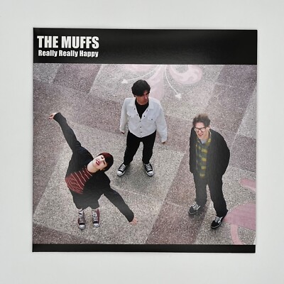 The Muffs - Really Really Happy - LE Indie Reissue Maroon Vinyl LP w  7'' EP - NM