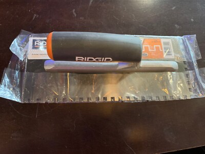 1/4'' x 1/4'' x 1/4'' STAINLESS STEEL TROWEL Ridgid XLT premium series FT1502 New!