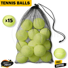 15X Pack Tennis Balls Bulk Pack Green Tennis Balls Outdoor Playing Tennis Balls