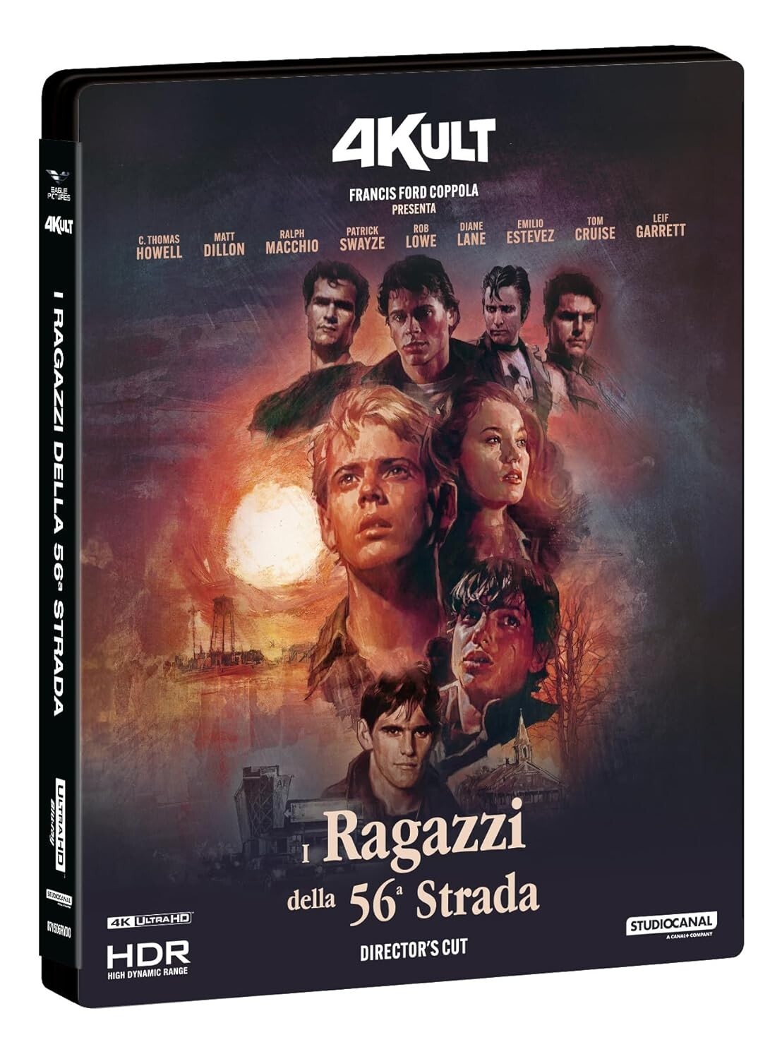 The Outsiders 4K Ultra-HD Blu-Ray Limited to 1000 copies with numbered card!